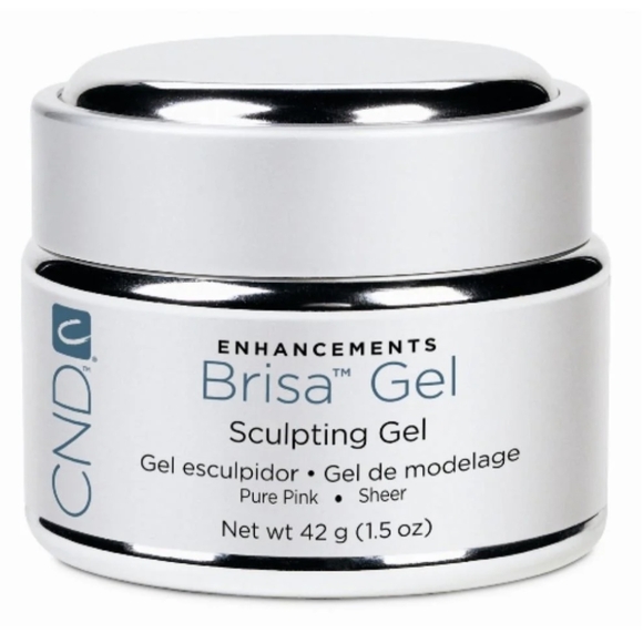 New CND Enhancements Brisa GEL Sculpting Gel Acrylic Nails Warm Pink 1.5 Oz - Picture 6 of 6